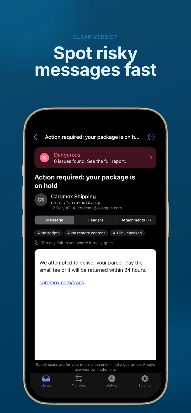 readEML - EML Reader & Viewer iPhone screenshot 3