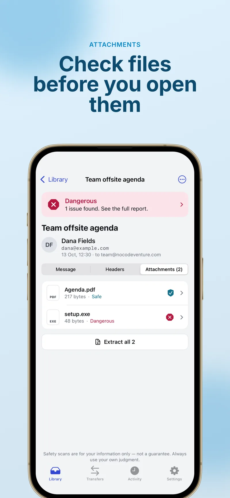 readEML - EML Reader & Viewer iPhone screenshot 5